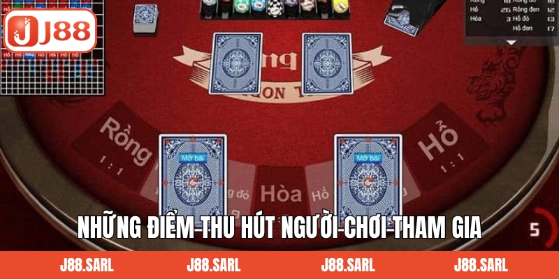 Rồng Hổ - Tựa Game Bài Được Nhiều Người Yêu Thích Tại J88 4 Những điểm thu hút người chơi tham gia game bài tại J88