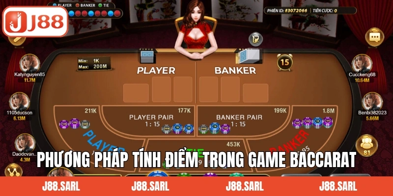 Baccarat - Siêu Phẩm Game Bài Hot Dẫn Đầu Tại J88 3 Phương pháp tính điểm trong game Baccarat