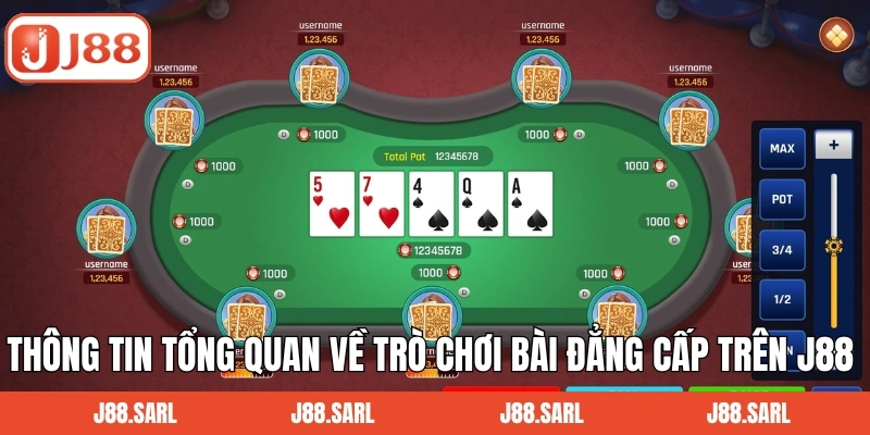 Blackjack J88 - Game Bài Hấp Dẫn Với Cơ Hội Thắng Lớn 2 Thông tin tổng quan về trò chơi bài đẳng cấp trên J88